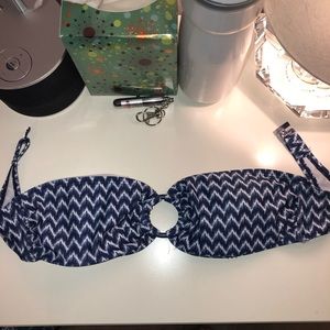 strapless bathing suit top from Italy